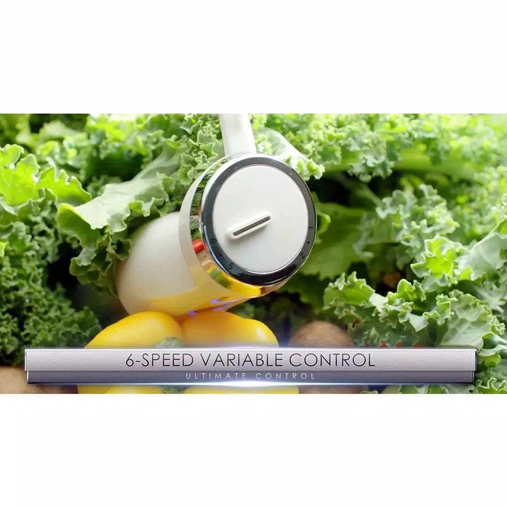 Cheapest π― Ovente 6-Speed White Immersion Blender With Chopper And Whisk Attachment π - Image 4