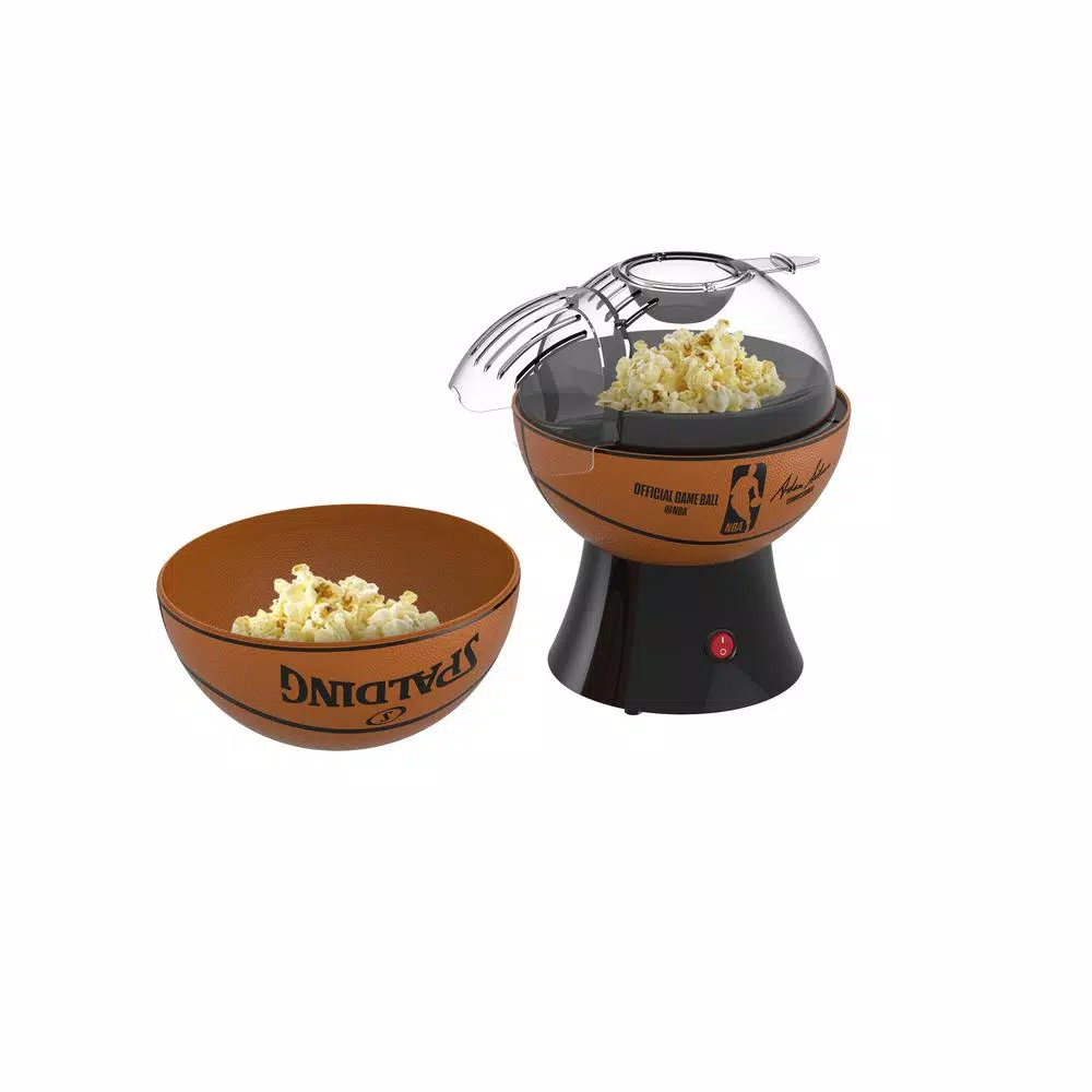 Cheapest π€© Uncanny Brands Kernel Capacity 3 Oz. Orange And Black NBA/Spalding Hot-Air Popcorn Maker π - Image 4
