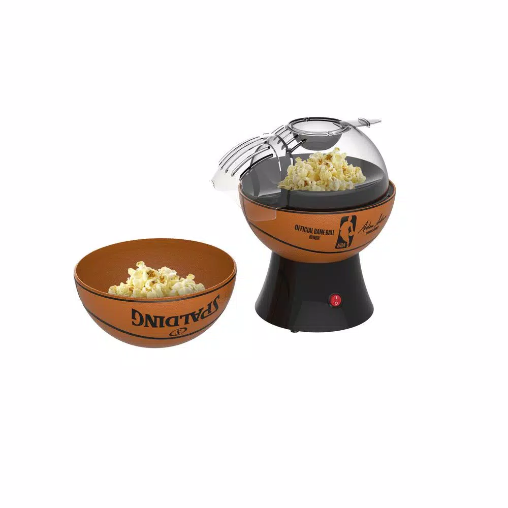 Cheapest π€© Uncanny Brands Kernel Capacity 3 Oz. Orange And Black NBA/Spalding Hot-Air Popcorn Maker π - Image 5