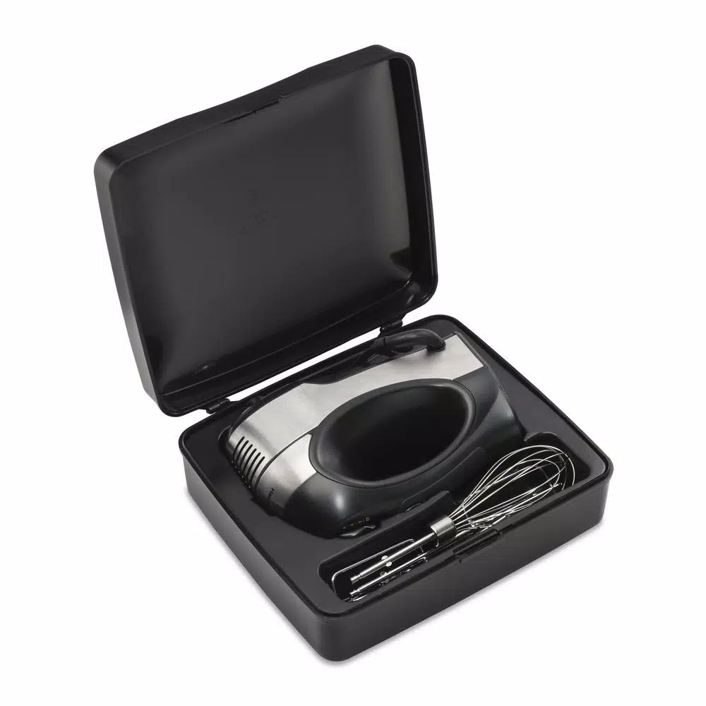 Brand new βοΈ Hamilton Beach 6-Speed Black Stainless Steel Hand Mixer With QuickBurst π - Image 3