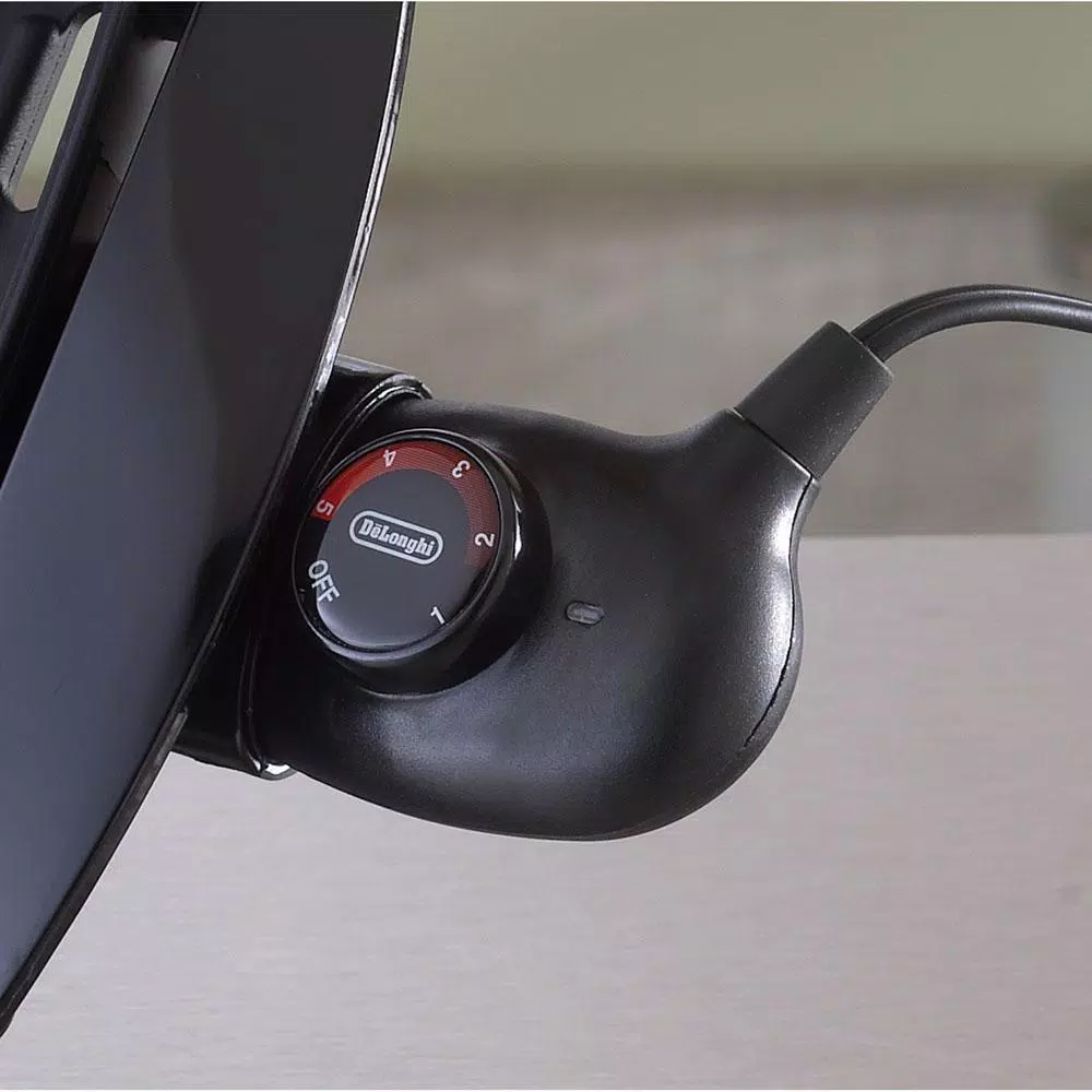 Budget β DeLonghi Perfecto Healthy 192 Sq. In. Black Aluminum Indoor Grill With Lid π - Image 4