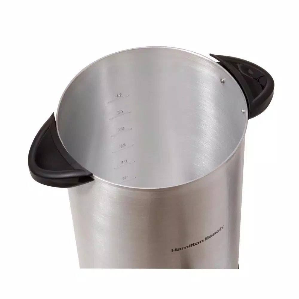 Buy 𧨠Hamilton Beach 45-Cup Stainless Steel Coffee Urn With Dual Spout π - Image 2