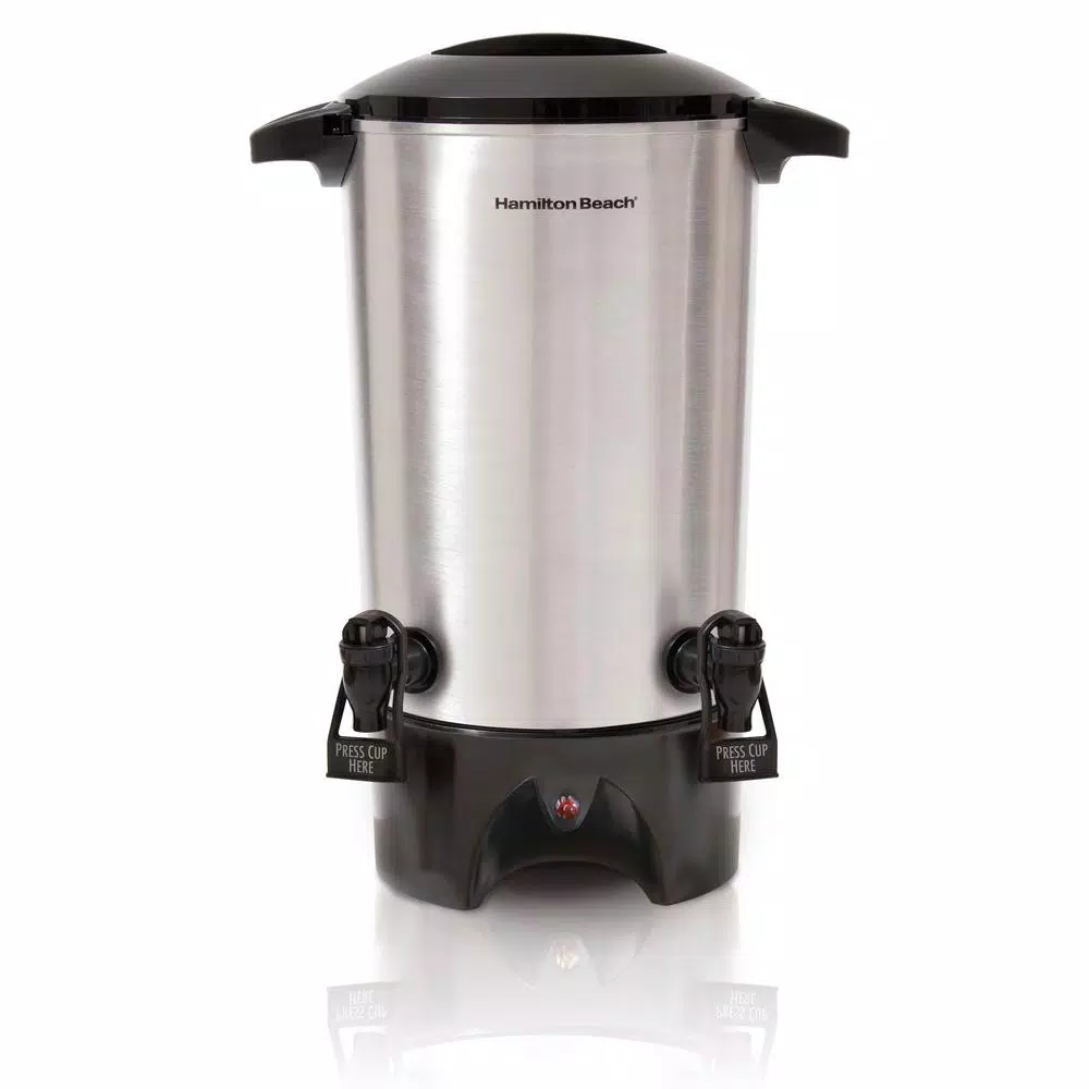 Buy 𧨠Hamilton Beach 45-Cup Stainless Steel Coffee Urn With Dual Spout π - Image 4