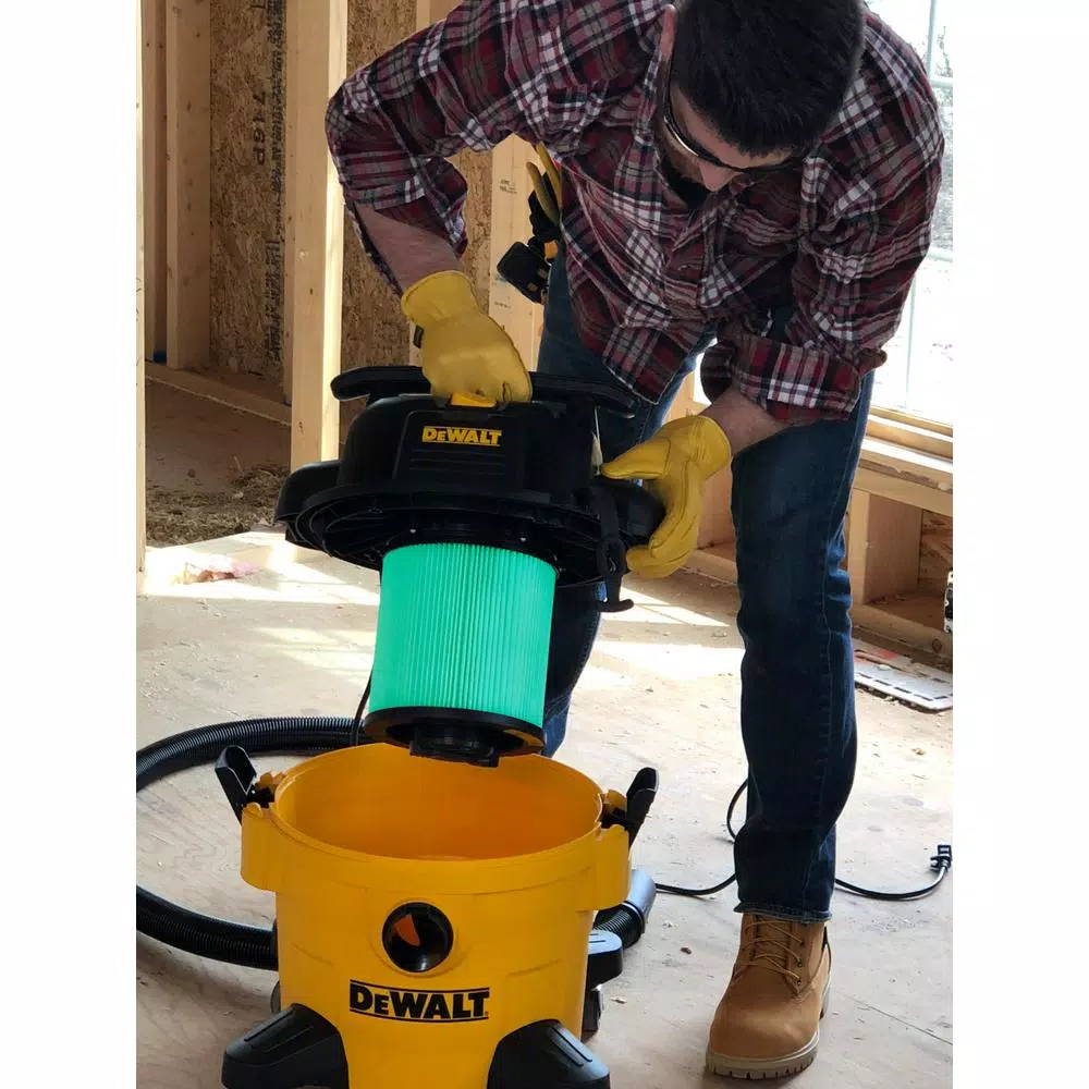 Budget π DEWALT 6 Gal. To 16 Gal. Cartridge Filter HEPA For Wet/Dry Vacuum π - Image 2