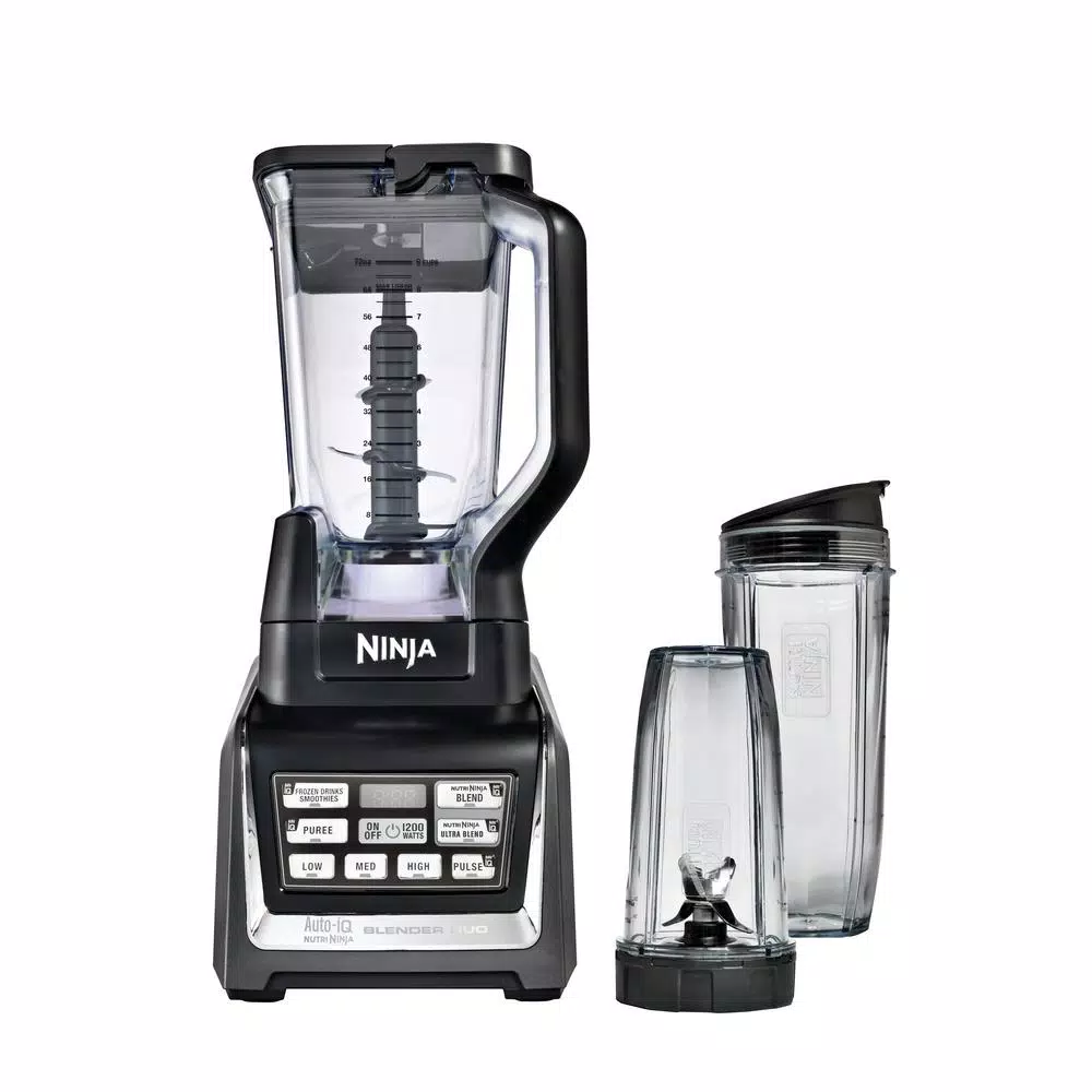 Hot Sale π NINJA Nutri Auto-iQ 72 Oz. 5-Speed Black Blender With Travel Cups π