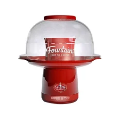 Outlet π― Presto Hot Air 4 Oz. Red Fountain Popcorn Popper π