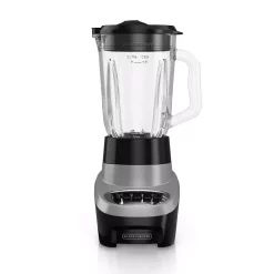 New π BLACK+DECKER Multi-Function 48 Oz. 4-Speed Black/Silver Blender With Glass Jar π