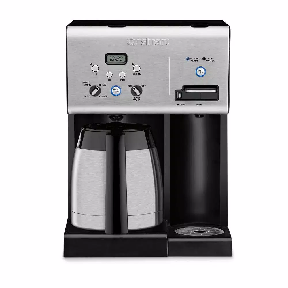 Cheap π₯ Cuisinart 10-Cup Black Stainless Steel Coffee Maker With Hot Water System β¨