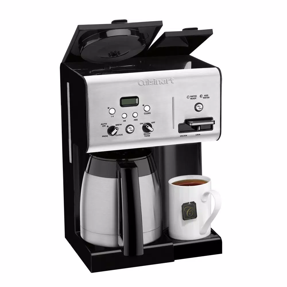 Cheap π₯ Cuisinart 10-Cup Black Stainless Steel Coffee Maker With Hot Water System β¨ - Image 3