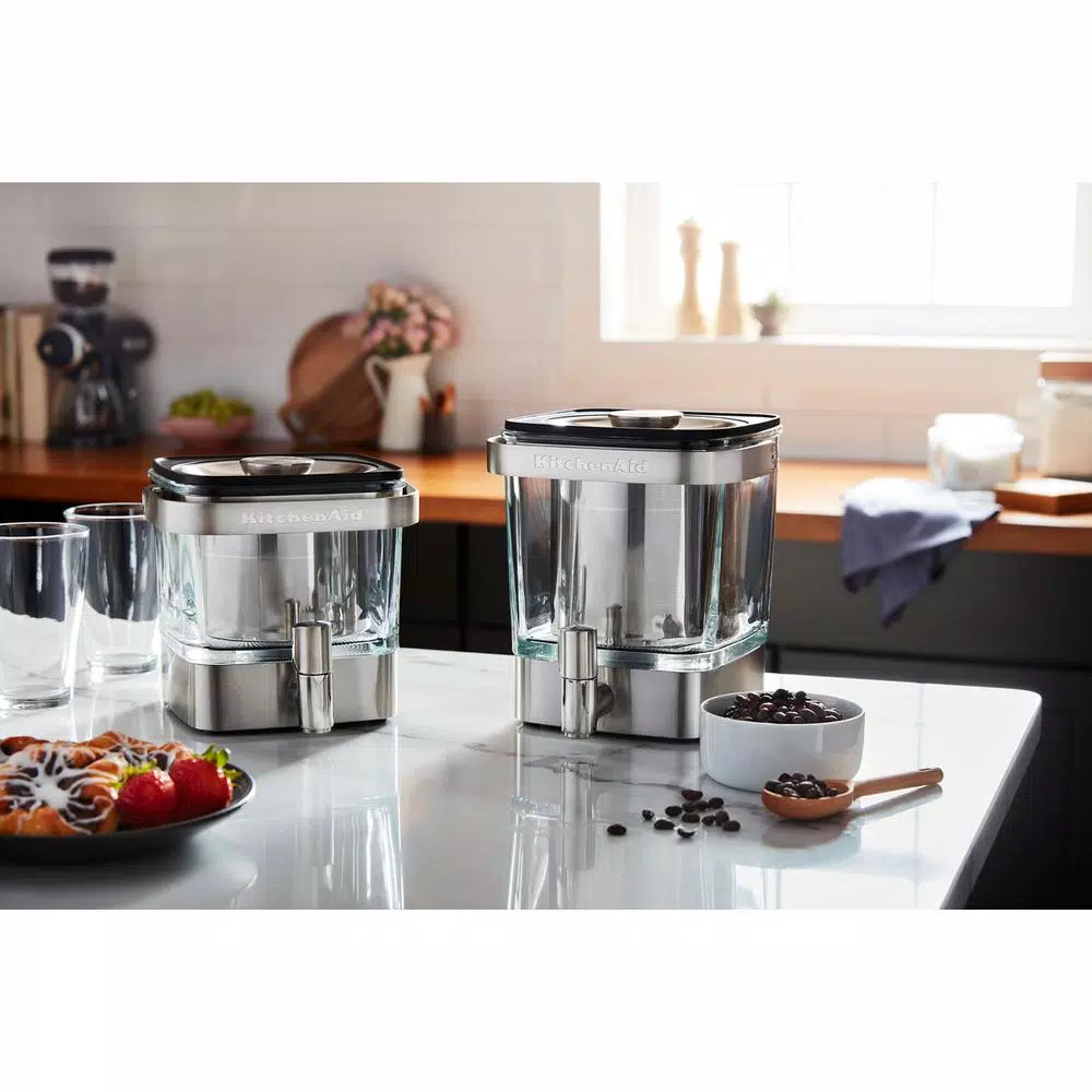 Brand new π KitchenAid 4.75 Cup Silver Cold Brew Coffee Maker π - Image 2