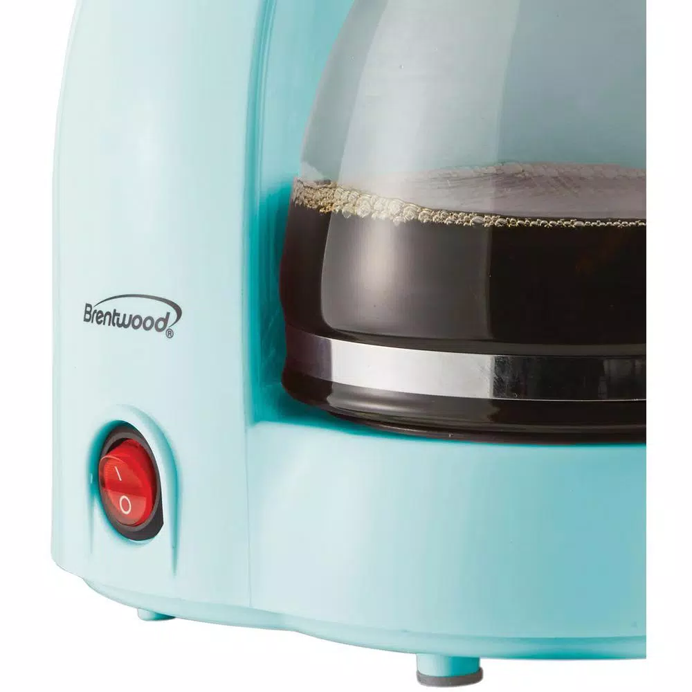 Outlet β Brentwood 4-Cup Blue Coffee Maker π - Image 3
