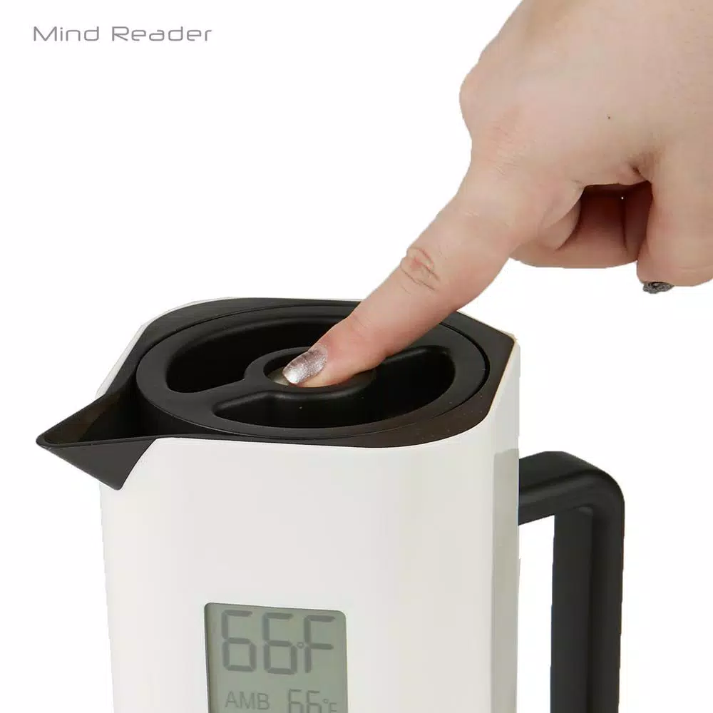 Coupon π₯° Mind Reader White 4-Cup Double Wall Thermal Coffee Carafe With Temperature Display π - Image 4