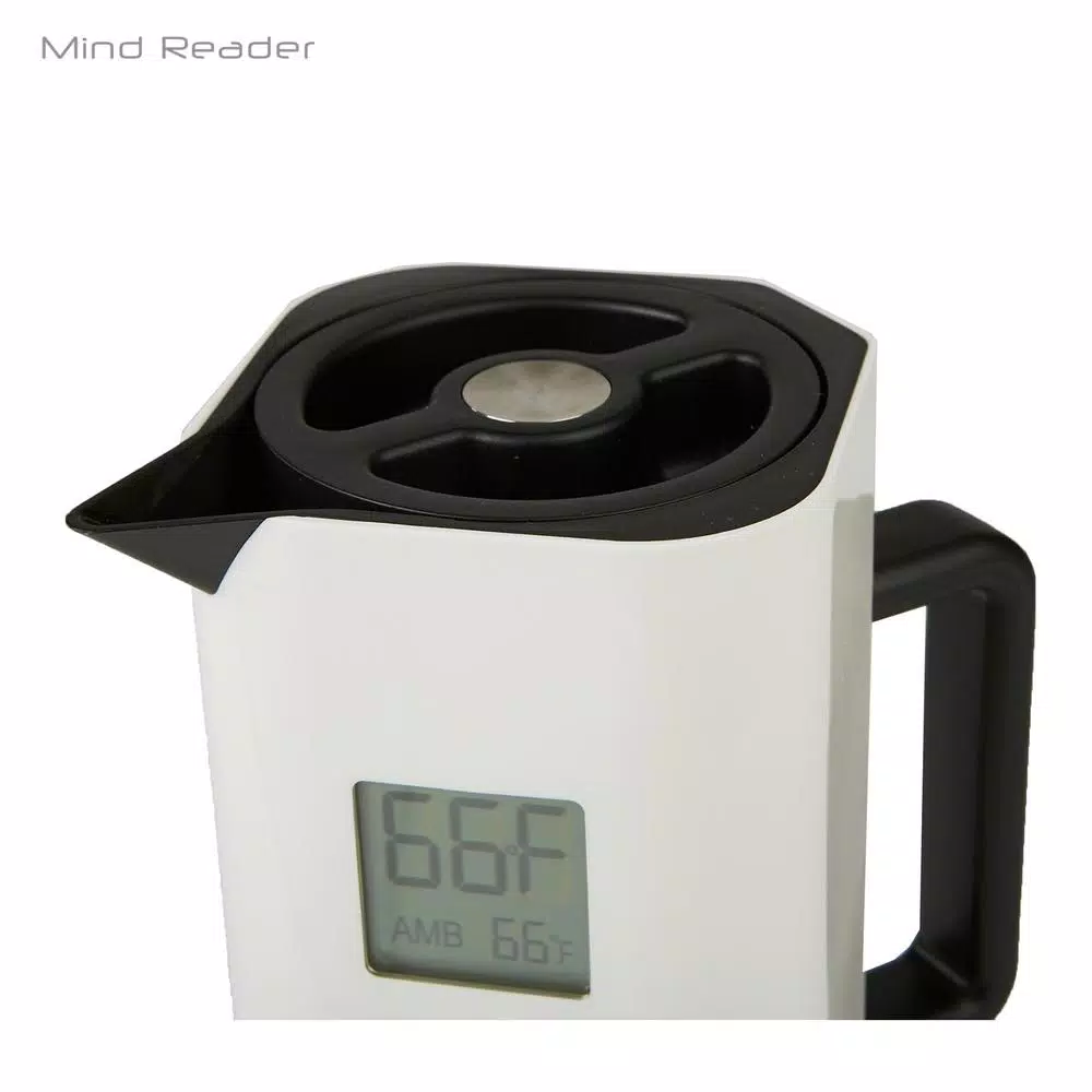 Coupon π₯° Mind Reader White 4-Cup Double Wall Thermal Coffee Carafe With Temperature Display π - Image 5