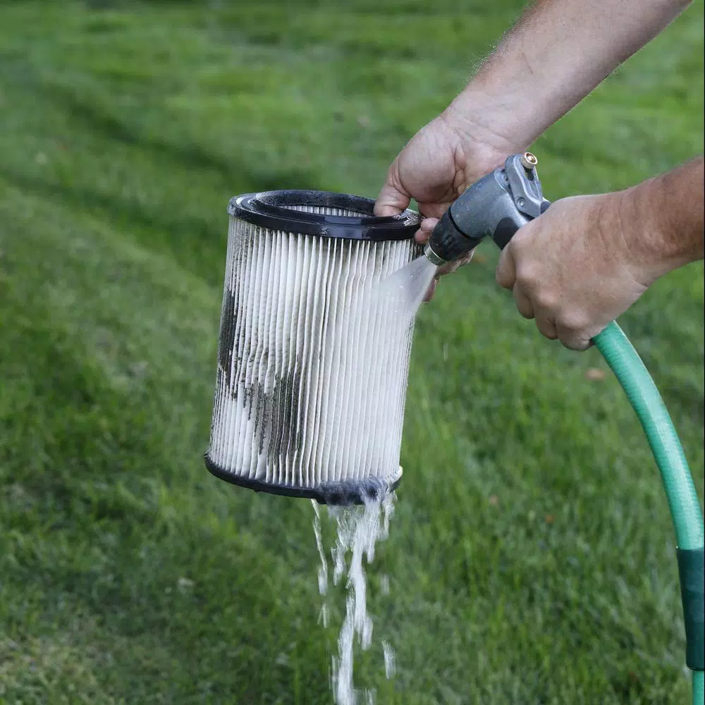 RIDGID Standard Pleated Paper Filter And Wet Application Foam Filter For Most 5 Gal. And Larger RIDGID Wet/Dry Shop Vacuums - Image 8