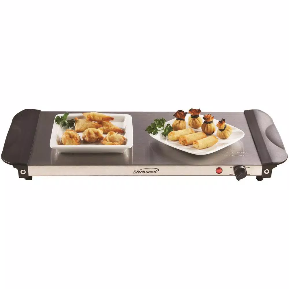 Wholesale 𧨠Brentwood Appliances 4.5 Qt. Silver Buffet Server With 3 Crocks ⨠- Image 4