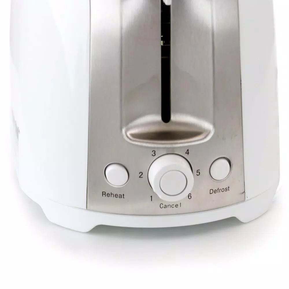 Discount 𧨠Better Chef 2-Slice White Wide Slot Toaster With Cool-Touch Exterior π - Image 2