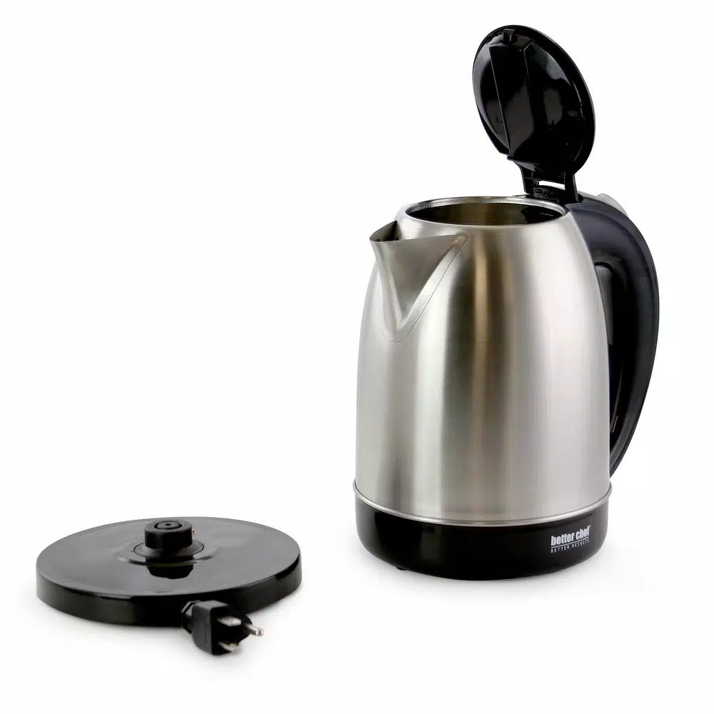 Flash Sale π€© Better Chef 7-Cup Stainless Steel Cordless Electric Tea Kettle βοΈ - Image 4