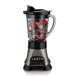 Best deal β Hamilton Beach Wave Crusher 40 Oz. 4-Speed Gray Blender With Blend-in Travel Jar π€©