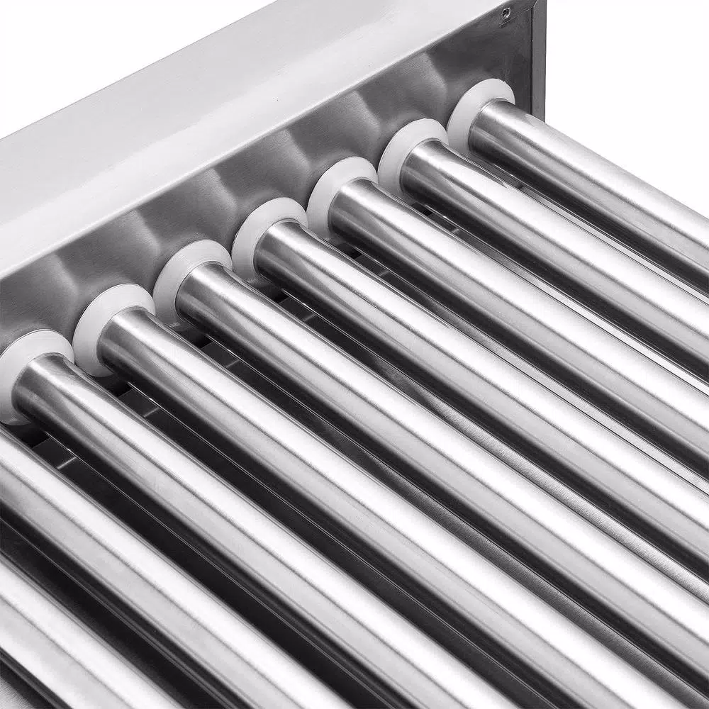 Hot Sale π Great Northern 9-Hot πΆ Dog 124 Sq. In. Stainless Steel Hot πΆ Dog Roller Grill With Bun Warmer And Cover π - Image 4
