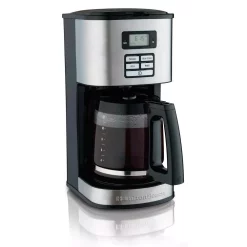 Promo π Hamilton Beach 12-Cup Black Programmable Coffee Maker With Automatic Shut-Off β€οΈ