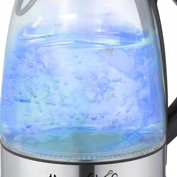 Deals π MegaChef MegaChef 7 Cups 1.7 L Glass And Stainless Steel Electric Tea Kettle π₯ - Image 2