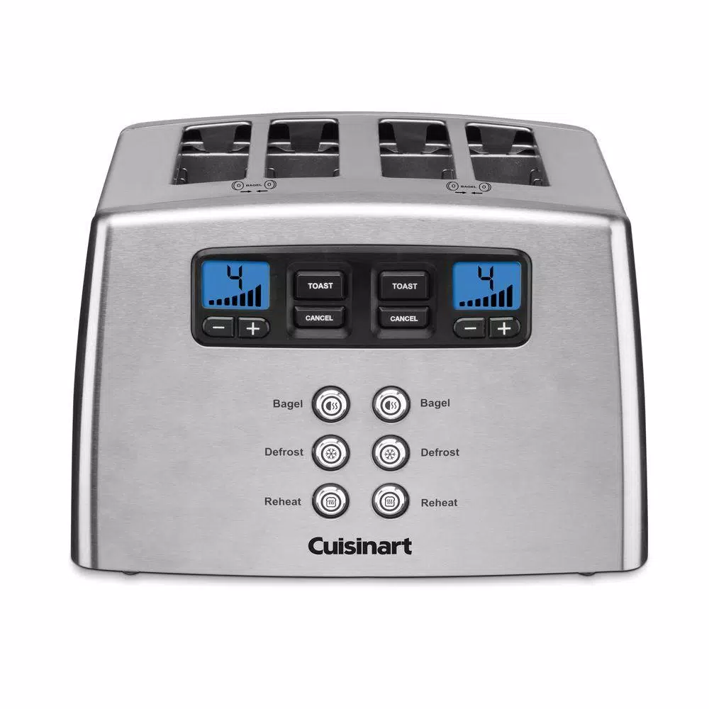 Wholesale π Cuisinart Touch To Toast 4-Slice Stainless Steel Wide Slot Leverless Toaster π