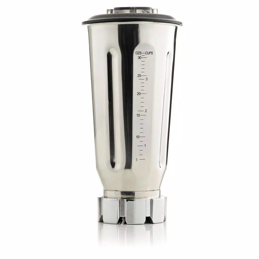 Hot Sale 𧨠Omega 1 HP 32 Oz. 2-Speed Silver Blender With Stainless Steel Jar π― - Image 2