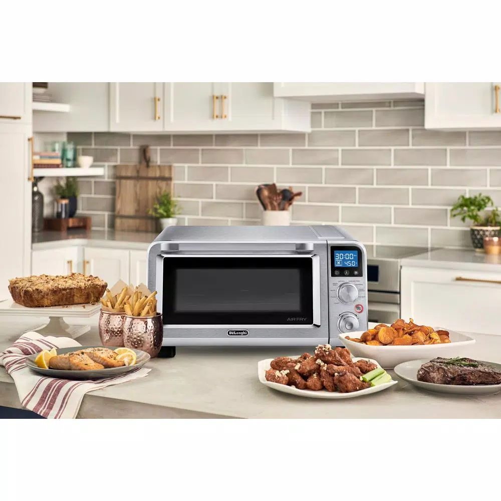 Brand new β¨ DeLonghi Livenza 2000 W 6-Slice Stainless Steel Toaster Oven, Convection And Air Fryer π― - Image 7