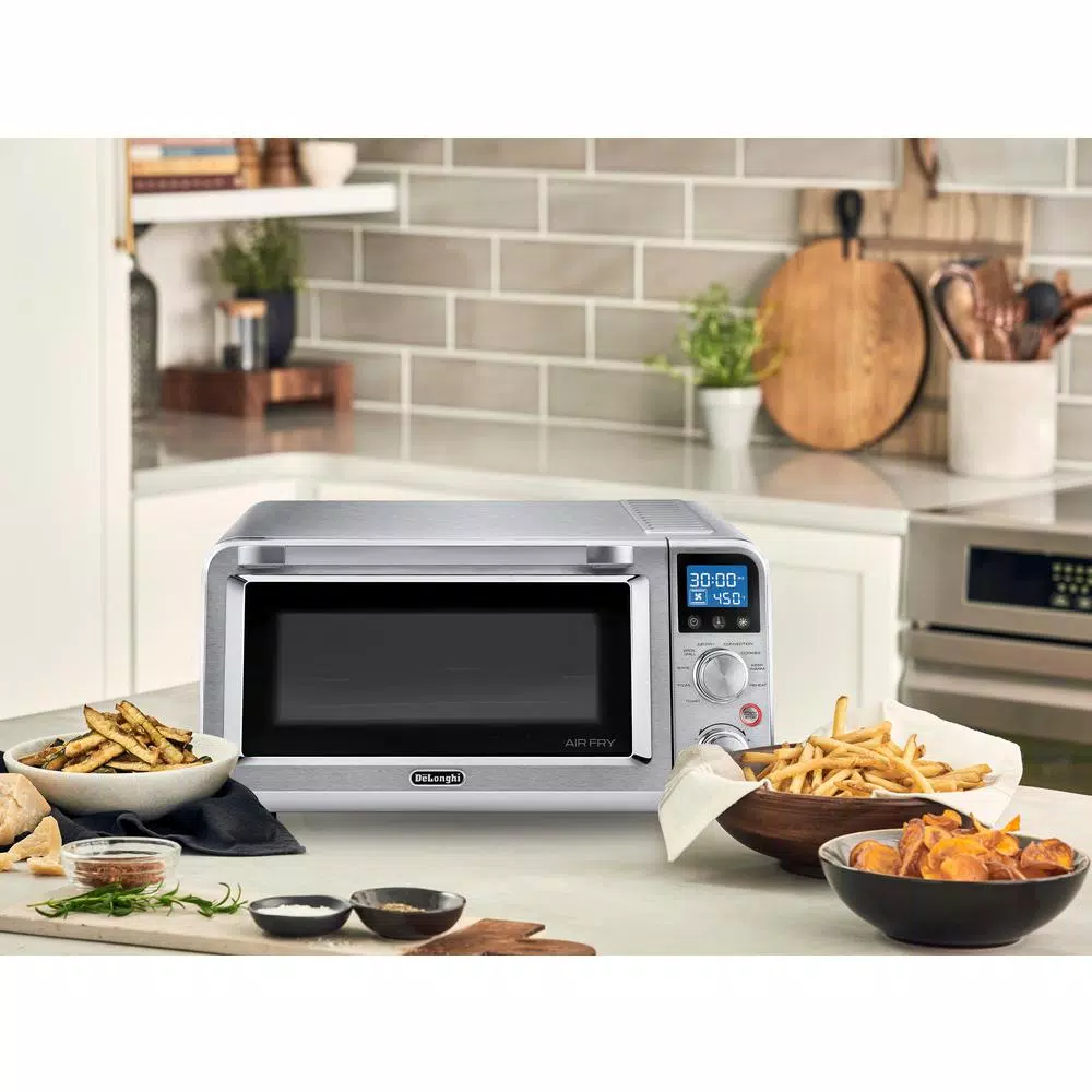 Brand new β¨ DeLonghi Livenza 2000 W 6-Slice Stainless Steel Toaster Oven, Convection And Air Fryer π― - Image 8