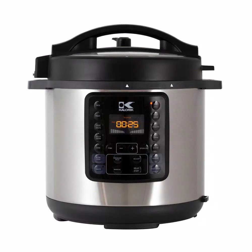 Outlet π₯° KALORIK 10-in-1 Multi Use 8 Qt. Stainless Steel Electric Pressure Cooker π