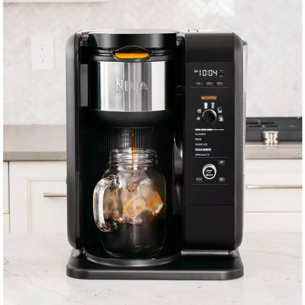 Promo π€© NINJA 6.25-Cup Hot And Cold Brew Programmable Black Drip Coffee Maker π - Image 3