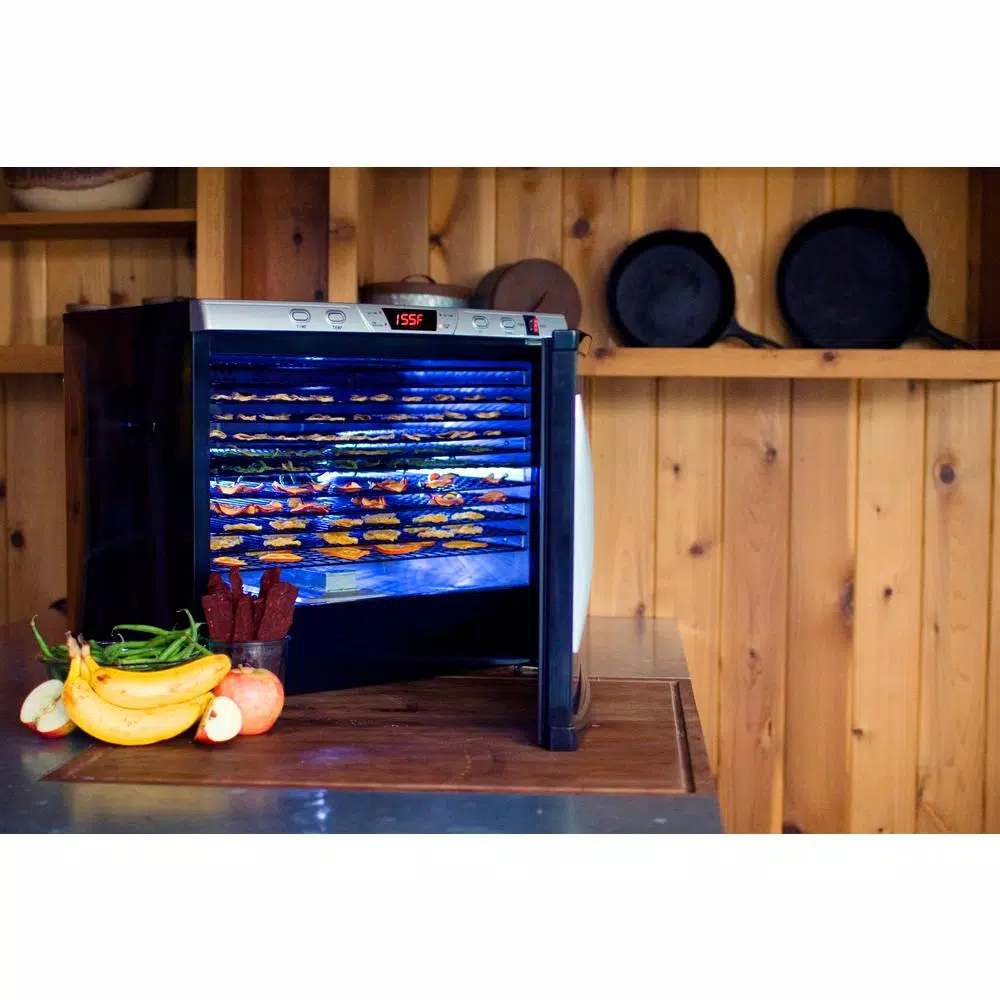 Deals β Weston Pro-1200 12-Tray Black Food Dehydrator With Temperature Control π - Image 2