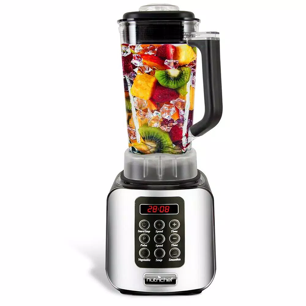 Cheapest π NutriChef 57 Oz. 5-Speed Black Digital Countertop Blender With Pulse Blend, Adjustable Time And Speed Settings π― - Image 5