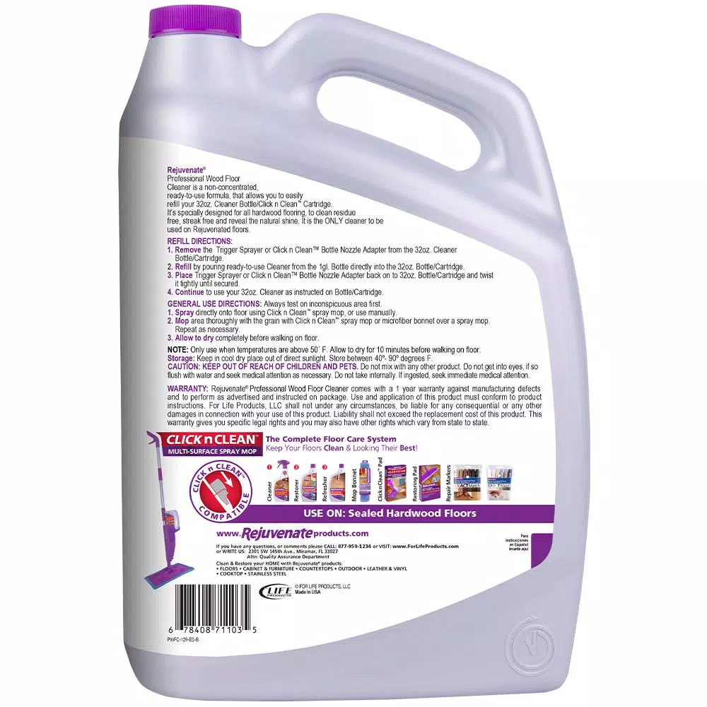 Top 10 β€οΈ Rejuvenate Professional 128 Oz. Hardwood Floor Cleaner βοΈ - Image 2