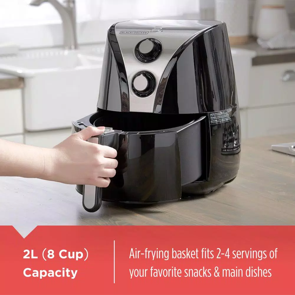 New β€οΈ BLACK+DECKER 2 L Air Fryer Deep Fryer π - Image 4