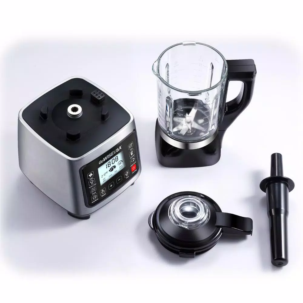Best deal π€© GoWISE USA High-Speed Premier Cooking 59 Oz. 8-Speed Stainless Steel Glass Pitcher Blender π― - Image 3