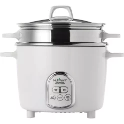 Deals π― AROMA NutriWare Digital Pot Style 7-Cup Rice Cooker With Glass Lid And Non-Stick Pot π₯°