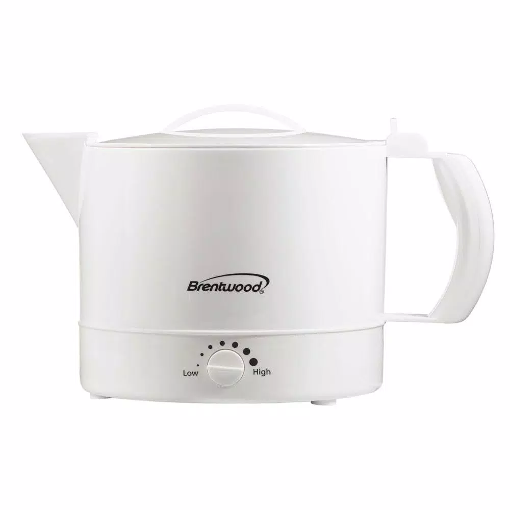 Promo β Brentwood 4-Cup White Electric Kettle With Temperature Control β